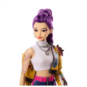 Mattel Netflix KPop Demon Hunters HUNTR/X Rumi "How It’s Done" (29 cm) miniatura 4