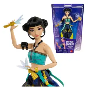 Mattel Netflix KPop Demon Hunters HUNTR/X Zoey "How It’s Done" (29 cm) miniatura 1