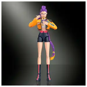 Mattel Netflix KPop Demon Hunters HUNTR/X Rumi with Accesories & Swappable Faces & Hands (15 cm) miniatura 8