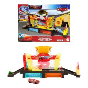Mattel Disney Pixar Cars Color Changers Race Ready Car Wash miniatura 1