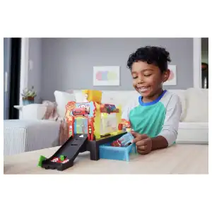 Mattel Disney Pixar Cars Color Changers Race Ready Car Wash miniatura 6
