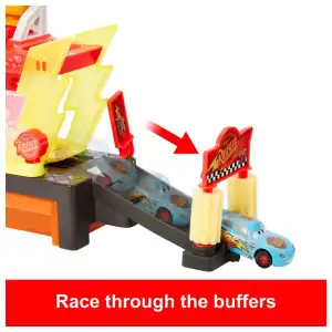 Mattel Disney Pixar Cars Color Changers Race Ready Car Wash miniatura 5