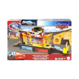 Mattel Disney Pixar Cars Color Changers Race Ready Car Wash miniatura 2