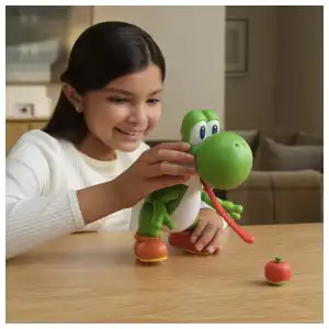 JAKKS Pacific Nintendo Super Mario Yum Yum Yoshi! (24 cm) miniatura 11