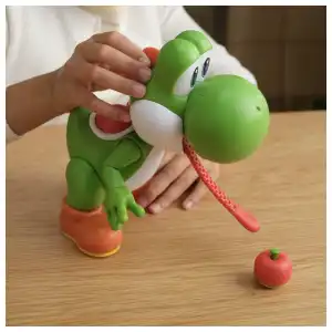 JAKKS Pacific Nintendo Super Mario Yum Yum Yoshi! (24 cm) miniatura 9