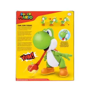 JAKKS Pacific Nintendo Super Mario Yum Yum Yoshi! (24 cm) miniatura 4