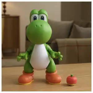JAKKS Pacific Nintendo Super Mario Yum Yum Yoshi! (24 cm) miniatura 12