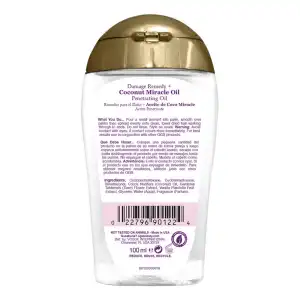 OGX Extra Strength Damage Remedy + Coconut Miracle Oil Penetrating Oil 100 mL (3.3 oz) miniatura 2