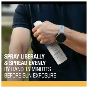 Neutrogena Sport Active Defense Sunscreen Broad Spectrum SPF 70 141 g (5 oz) miniatura 7