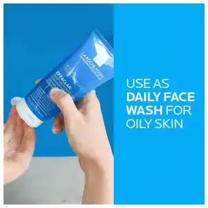 La Roche-Posay Effaclar Purifying Foaming Gel Cleanser For Oily Skin 200 mL (6.76 oz) miniatura 3