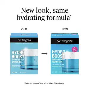 Neutrogena Hydro Boost Hyaluronic Acid Water Gel For Normal to Oily Skin 48 g (1.7 oz) miniatura 8