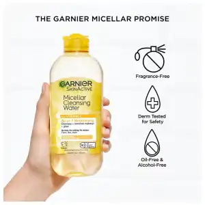 Garnier SkinActive Micellar Cleansing Water All-in-1 Brightening with Vitamin C 400 mL (13.5 oz) miniatura 4