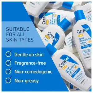 CeraVe AM Facial Moisturizing Lotion with Sunscreen Broad Spectrum SPF 50 89 mL (3 oz) miniatura 6