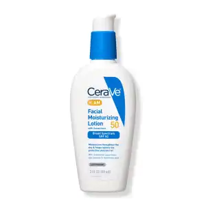 CeraVe AM Facial Moisturizing Lotion with Sunscreen Broad Spectrum SPF 50 89 mL (3 oz) miniatura 1