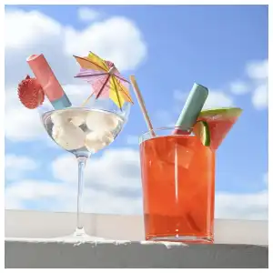 eos 100% Natural Smooth Lip Balm Watermelon Frosé & Lychee Martini 8 g (0.28 oz) miniatura 6