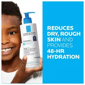 La Roche-Posay Lipikar AP+M Triple Repair Moisturizing Cream For Extra Dry Skin Body and Face 400 mL (13.52 oz) miniatura 4