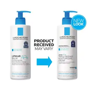 La Roche-Posay Lipikar AP+M Triple Repair Moisturizing Cream For Extra Dry Skin Body and Face 400 mL (13.52 oz) miniatura 6