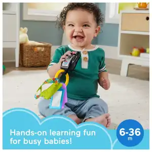 Mattel Fisher-Price Laugh & Learn Play & Go Activity Keys 6-36m (11 cm) miniatura 12