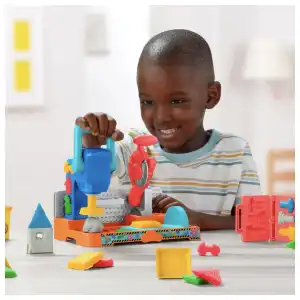Hasbro Play-Doh Stamp & Saw Tool Bench 5 Cans 284 g (10 oz) miniatura 10