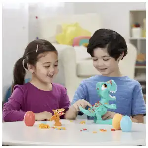 Hasbro Play-Doh Dino Crew Crunchin' T-Rex 3 Cans 213 g (7.5 oz) miniatura 10