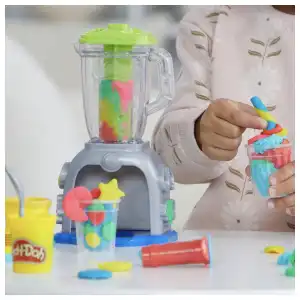Hasbro Play-Doh Kitchen Creations Swirlin' Smoothies Blender Playset 5 Cans 198 g (7 oz) miniatura 9