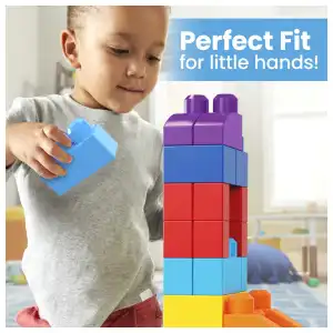 Mattel Fisher-Price MEGA Bloks Big Building Bag 80 Pcs miniatura 4