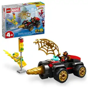 LEGO Marvel 10792 Drill Spinner Vehicle 58 Pcs miniatura 1