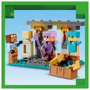 LEGO Minecraft 21252 The Armory 203 Pcs miniatura 7