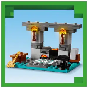 LEGO Minecraft 21252 The Armory 203 Pcs miniatura 6