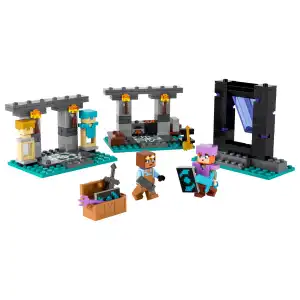 LEGO Minecraft 21252 The Armory 203 Pcs miniatura 3