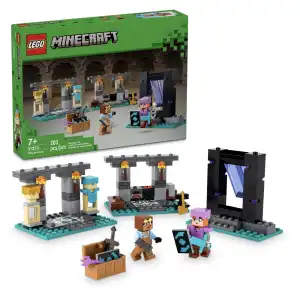 LEGO Minecraft 21252 The Armory 203 Pcs miniatura 1