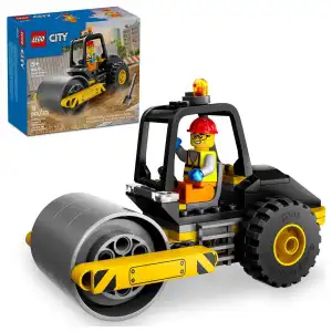 LEGO City 60401 Construction Steamroller 78 Pcs miniatura 1