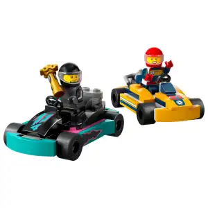LEGO City 60400 Go-Karts and Race Drivers 99 Pcs miniatura 3