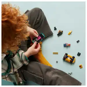 LEGO City 60400 Go-Karts and Race Drivers 99 Pcs miniatura 8