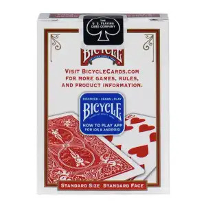 Bicycle Standard Playing Cards (Red Model) miniatura 2