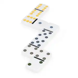 Spin Master Game Gallery Double-Six Dominoes miniatura 4