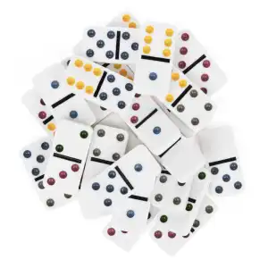 Spin Master Game Gallery Double-Six Dominoes miniatura 2