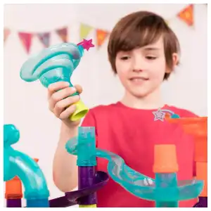 B. toys Marble-palooza Marble Run Set 38 Pcs miniatura 6