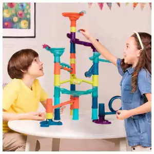 B. toys Marble-palooza Marble Run Set 38 Pcs miniatura 7