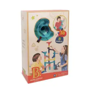 B. toys Marble-palooza Marble Run Set 38 Pcs miniatura 2