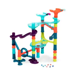 B. toys Marble-palooza Marble Run Set 38 Pcs miniatura 1