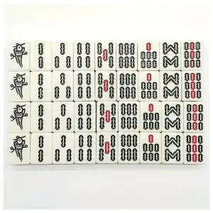 Mahjong (16 cm) miniatura 6
