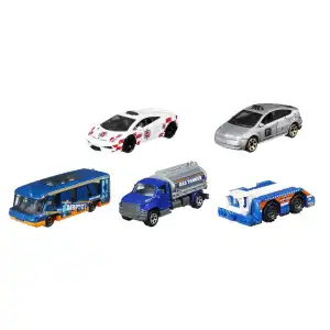 Mattel Matchbox Die-Cast 5 Pack Of 1:64 Scale Vehicles miniatura 9
