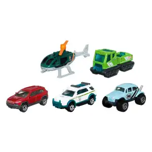 Mattel Matchbox Die-Cast 5 Pack Of 1:64 Scale Vehicles miniatura 7
