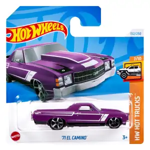 Mattel Hot Wheels Die-Cast 1:64 Scale Vehicle miniatura 7