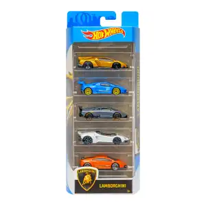 Mattel Hot Wheels Die-Cast 5 Pack Of 1:64 Scale Vehicles miniatura 6