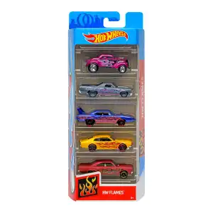 Mattel Hot Wheels Die-Cast 5 Pack Of 1:64 Scale Vehicles miniatura 3