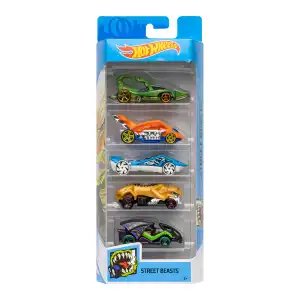Mattel Hot Wheels Die-Cast 5 Pack Of 1:64 Scale Vehicles miniatura 4