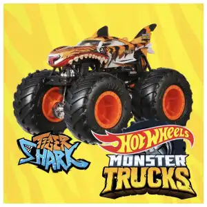 Mattel Hot Wheels Die-Cast Monster Trucks 1:24 Scale Vehicle miniatura 6