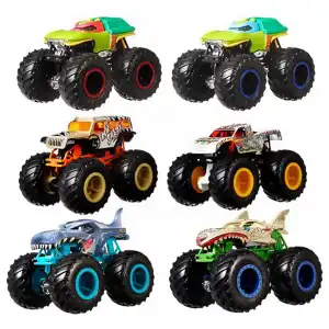 Mattel Hot Wheels Die-Cast Monster Trucks 2 Pack 1:24 Scale Vehicle miniatura 10